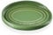 Le Creuset ovale Löffelablage aus Steinzeug, Bamboo, 71507154080099
