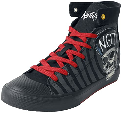 Anthrax EMP Signature Collection Unisex Sneaker high schwarz EU37 Textil Band-Merch, Bands, Festival