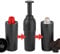 Baroni Home Accessoire pour le Recyclage Capsules du Café, Outil pour Recycler les Capsules Nespresso et Compatibles, Ouvre-Capsules avec Séparateur de Recyclage du Café et d’Aluminium, 5x4x17 cm Noir