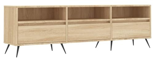 vidaXL Mobile Porta TV Rovere Sonoma 150x30x44,5 cm Legno Multistrato