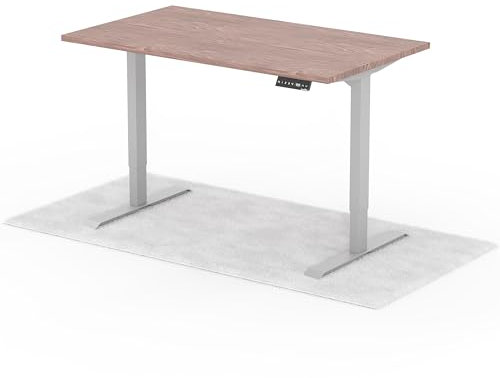 Standable Desk Höhenverstellbarer Schreibtisch 140 x 80 cm I elektrischer Office Table mit 4 Speicherstufen I Schreibtisch höheneinstellbar 70-120 cm I ergonomischer Büro-Tisch