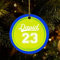 Benutzerdefinierte Tennis Weihnachtsschmuck, Weihnachtsbaum Ornament für Weihnachten Wohnkultur Porzellan Ornament Xmas Hängende Ornament, Tennis Dekorationen