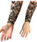 Horror-Shop Temporäres Kreuz & Rosenkranz Tattoo zum Aufkleben für den Unterarm