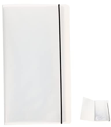 SKISUNO Transparentes Ticket-sammelalbum Mit Loseblattfunktion Zum Aufbewahren Von Karten Und Fotos Robust Und Platzsparend Für Reisen Und Alltag