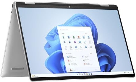 HP Envy x360 16-ac0011ns- Ordenador portátil Convertible de 16 OLED 2.8K multitáctil (Intel EVO Core Ultra 7, 32GB RAM, 1TB SSD, Intel Graphics, Windows 11) Plata - Teclado QWERTY Español