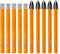 EXFEIN Diamond Drill Bits - 10pcs Set (5x6mm Dry Diamond & 5x6mm Carbide) for Tiles, Stone, Masonry