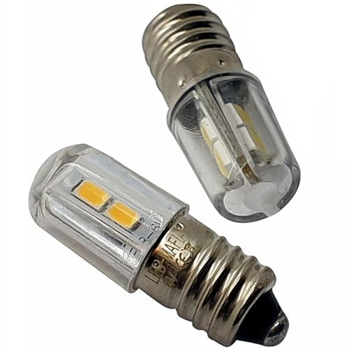 2x 4x Taschenlampe LED E10 3V 2,8-3,2V Schraubsockel warm kaltweiß weiß warmweiß Birne (warmweiß, 2 Stück)