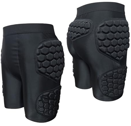 CaiHmnsa Short de Gardien de But rembourré, Uniformes de Gardien de But de Football, Short de Protection en éponge épaisse EVA, équipement d'entraînement, Short de Protection dans Le Football