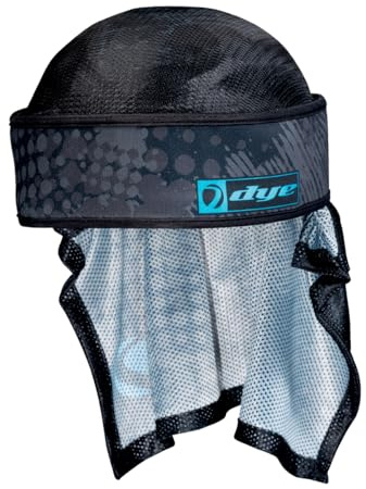 Dye Paintball Head Wrap DyexHalo, Concept black/cyan