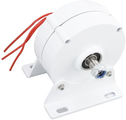 KX-ENERGIE Generador de imán permanente sin engranajes de 600W con base 12V 24V 48V NdFeB de tierras raras generador de corriente alterna de 3 fases para generador de turbina eólica