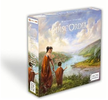 Discordia Brettspiel – Baue und verteidige Deine Stadt im Römischen Reich in diesem strategischen Brettspiel | EN/DE