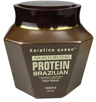 Brazilian Protein Haarmaske – Feuchtigkeitsspendend und stärkend Volumen: 1000 ml