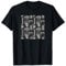Blueprint Illustrations of Classic Piano Graphic T-Shirt
