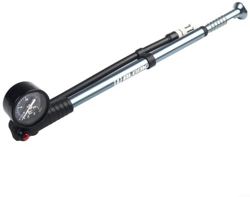 Bike Shock Pump - High Pressure 300 PSI For Suspension Fork And Rear Shock- Ideal For Road Bikes, MTB, And Motorcycles