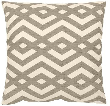 TRAMAS+ Pack 2 Cojines 50x50 - Relleno + Funda - Cojines para sofá - Cojines Decorativos para Sala de Estar, Dormitorio - NELA Verde Seco