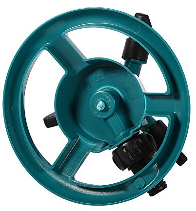 AKLOSIPY Système d'irrigation par Aspersion Rotatif à 360 ° avec Tuyau à 3 Buses - Solution d'eau de Jardin Efficace, Arroseur d'irrigation Rotatif pour Plantes d'eau