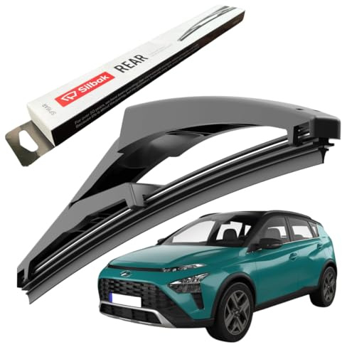 Silbak Rear Windscreen Wiper, fits for HYUNDAI BAYON (2021 ONWARDS) Rear Wiper Blade, 300mm