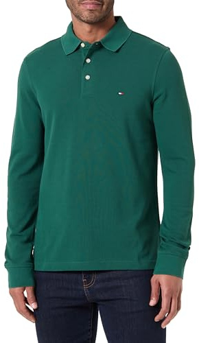 Tommy Hilfiger Men’s Slim Basic Long Sleeve Polo Shirt