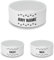 Personalised Ceramic Pet Bowl - Small White Pet Food Dish with Pawprint Tracks Design - Custom Name Pet Bowl 18cm Wide x 7cm Deep - Ideal For Cats, Small Dogs, Rabbits