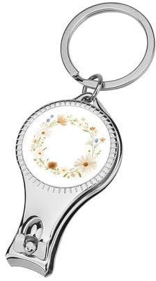 Blumenkranz, Wildblumen, Gänseblümchen, Rosen, Nagelknipser, Zehennagelknipser, Profi-Nagelschneider, Nagelhautschneider für Damen und Herren