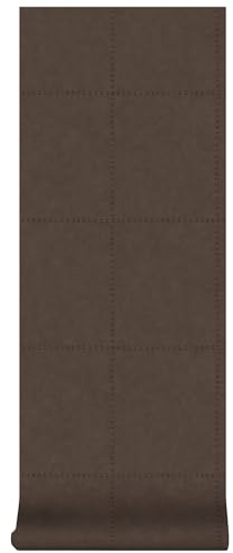 Superfresco Easy - Vliestapete - Leder - Braun - 10m x 52 cm | Tapeten Wohnzimmer, Wandverkleidung | Einfach anzubringen und zu EntfernenBraun 1005 x 52