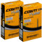 Continental Unisex Race 28 Schlauchpackungen, Schwarz, 700C