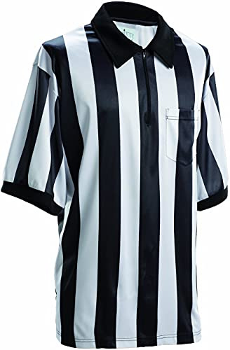 Smitty | FBS-117M | 2 Stripe Performance MESH Football Referee Short Sleeve Shirt | Official's Choice!