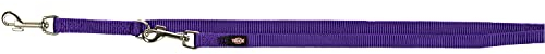 TRIXIE - Verstellbare Hundeleine, 2 Meter, Größe XS-S, Farbe Violett.