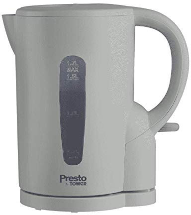 STL Tower Presto 1.7Ltr 2.2kW Jug Kettle Grey