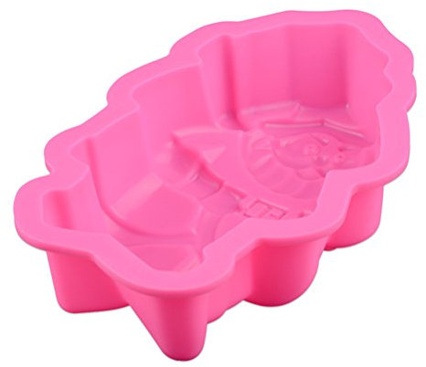 Cabilock Stampo Silicone Forma Di Babbo Natale Per Decorazioni Di Torte e Dolci Stampo Per Fondente Cioccolato e Colore Casual Per Feste e Creazioni Fai Da Te