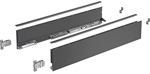 AvanTech YOU Set Zarge, Höhe 101 mm x NL 450 mm, anthrazit, links und rechts_Artikel _ 9255328