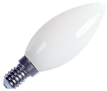 SLV LED Lampe LED C35 / Leuchtmittel, Lampe, LED / E14 2700K 4.2W 350lm weiß dimmbar