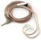 FAAEAL KZ ZST Earphone Upgraded Cable 2 Pin 0.75mm OFC Replacement Detachable Headsets Cable 3.5mm Gold-Plated Replacement Wire for KZ ZSR ED12 ES4 ZS10 AS06 AS10 EDX Headphones(with Mic, B Pin)