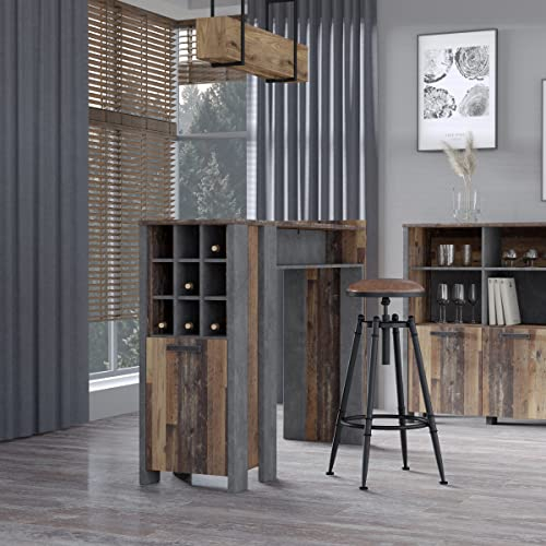 möbelando Bartisch Stehtisch Esstisch Tresentisch Küchentisch Esszimmer Tisch Celon I