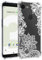 Sidande Case for Pixel 3 XL Case [Not Fit Pixel 3] Case for Girls Women, Clear Floral Soft Flexible TPU Slim Phone Protective Case Cover for Google Pixel 3 XL (Mandala)