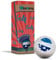 3 x Golfbälle in der Box - Winter Schnee Weihnachten Eisberg Sterne Witz Lustig Golf Golf Fan Club Sport Hochzeit Papa Ehemann Freund Männer Jungen Ball Geschenk #10716