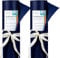 Sensalux Tischdeckenrollen-Set, 2 Stück, stoffähnliches Vlies, Event, Geburtstagsfeier, 1,5m x 25m Blau