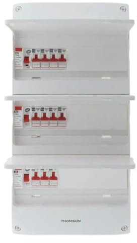 Coffret électrique pré-équipé 3 rangées/39 modules 3 ID/11 disjoncteurs - EasyConnect - Thomson