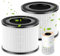 AP-S0610L - Filtro di ricambio compatibile con purificatore d'aria MOOKA AP-S0610L, filtro HEPA ad alta efficienza, sistema di filtraggio a 3 fasi, confezione da 2