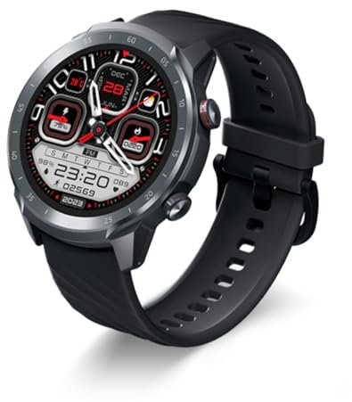 Mibro smartwatch chiamate Bluetooth orologio con schermo 1.39 HD,durata della batteria di 10 giorni,fitness tracker con frequenza cardiaca, monitoraggio dell'ossigeno nel sangue,2ATM waterproof