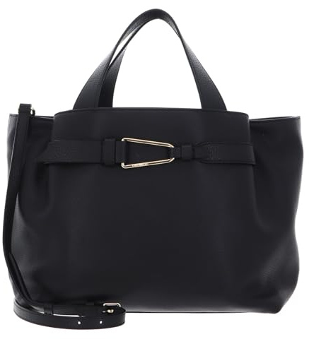 Coccinelle Malory Handbag Grained Leather Noir