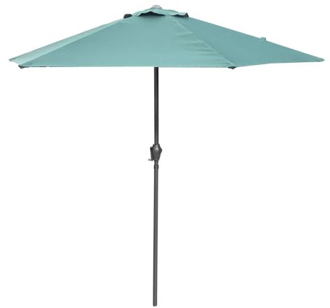 TOPINCN Parasol de Terrasse, Parasol de Table de marché, Grand Parasol de Table D'extérieur, 7,55 Pieds, étanche, Support Stable, Parasol de marché pour Cour, Balcon, Jardin, Camping en