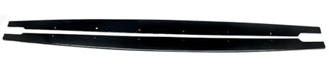 Seitenschweller Für B&MW E90 E92 E93 M3 2005-2013 Verlängerungsplatte Splitter Diffusor Bodykits Seitenschweller für Autos(Glänzendes Schwarz)