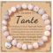 POWWA Tante Geschenk, Tante Frauen Damen Geschenk Geburtstag Weihnachten Valentinstagsgeschenk