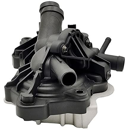 JUNMO-AUTO 1PCS Thermostat assembly with water pump 5 holes OEM 04E121600B 04E 121 600B