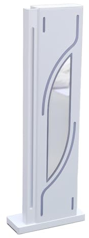 LUCKDANO RGB GPU Stand Adjustable Anti Sag Bracket Magnetic Base ARGB Support Holder for PC Graphics Card Vertical Display (White)