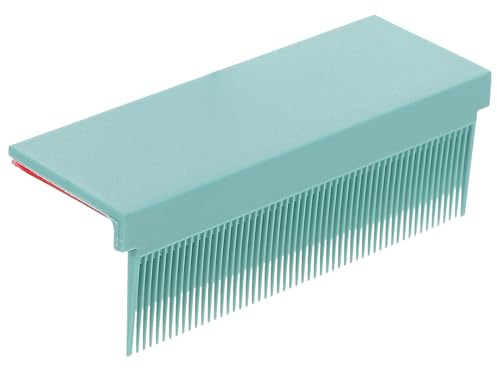 BAZEITFLOW Peigne Lisseur Coiffant Plastique Résistant Haute Température pour Salon et Usage Domestique Accessoire Compatible Fer Plat Outil Compact de Coiffure Polyvalent