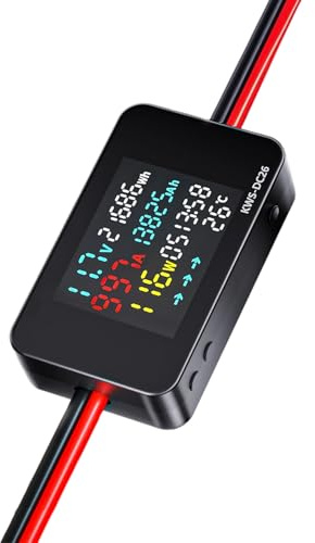 Doppelrichtungs Strommessgerät Mit Großem LCD Display Leicht Zu Transportierender Elektrofahrzeug Tester Für Stromstrom Datenlogger Freien Für Die Fahrzeugwartung