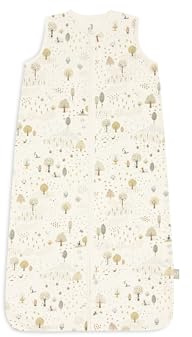 Jollein Jersey Schlafsack Baby – 110cm – Tiny Park – 100% Baumwolle – 0.5 TOG – Sommerschlafsack Baby – Mit Reißverschluss – OEKO-TEX Zertifiziert