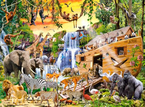 Castorland Puzzle Die Arche - Tier Landschaft 3000 Teile Puzzle
